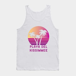 Playa Del Kissimmee FL Funny Kissimmee Florida Design Tank Top